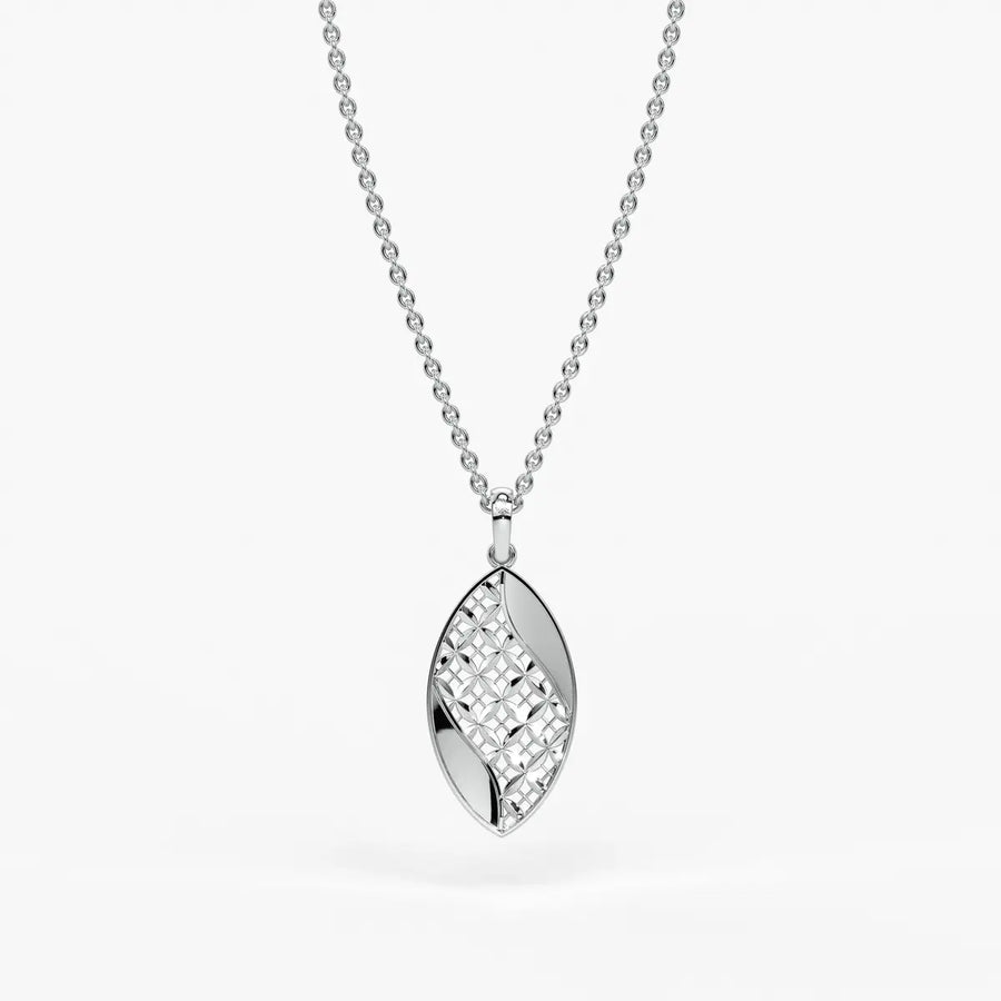Marquise Split-Panel Pendant