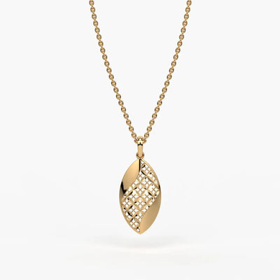 Marquise Split-Panel Pendant