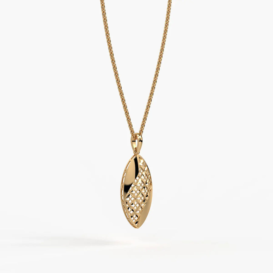 Marquise Split-Panel Pendant