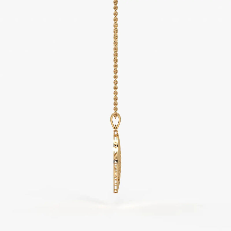 Marquise Split-Panel Pendant