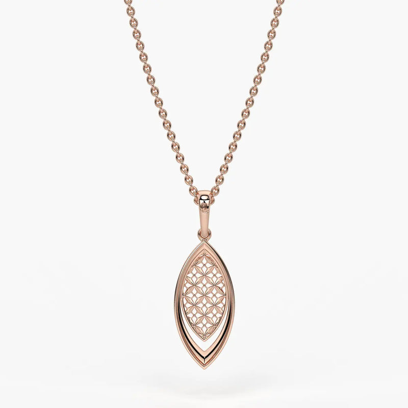 Marovelle Lattice Veil Pendant