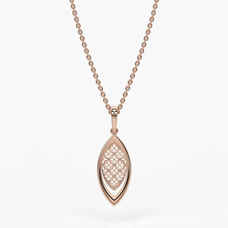 Marovelle Lattice Veil Pendant