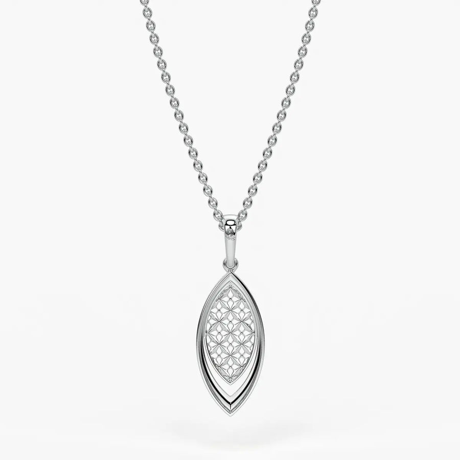 Marovelle Lattice Veil Pendant
