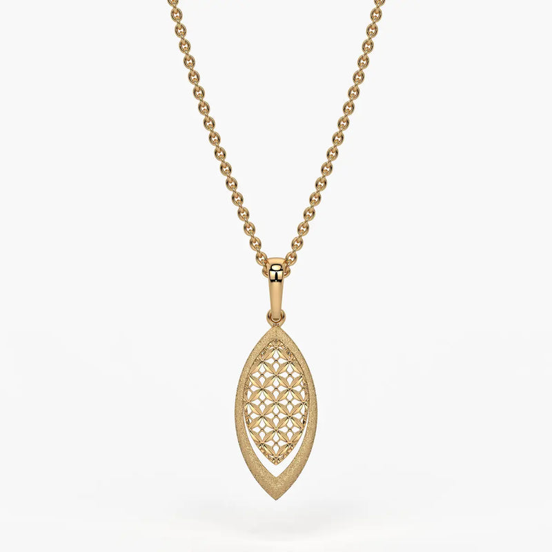 Marovelle Lattice Veil Pendant