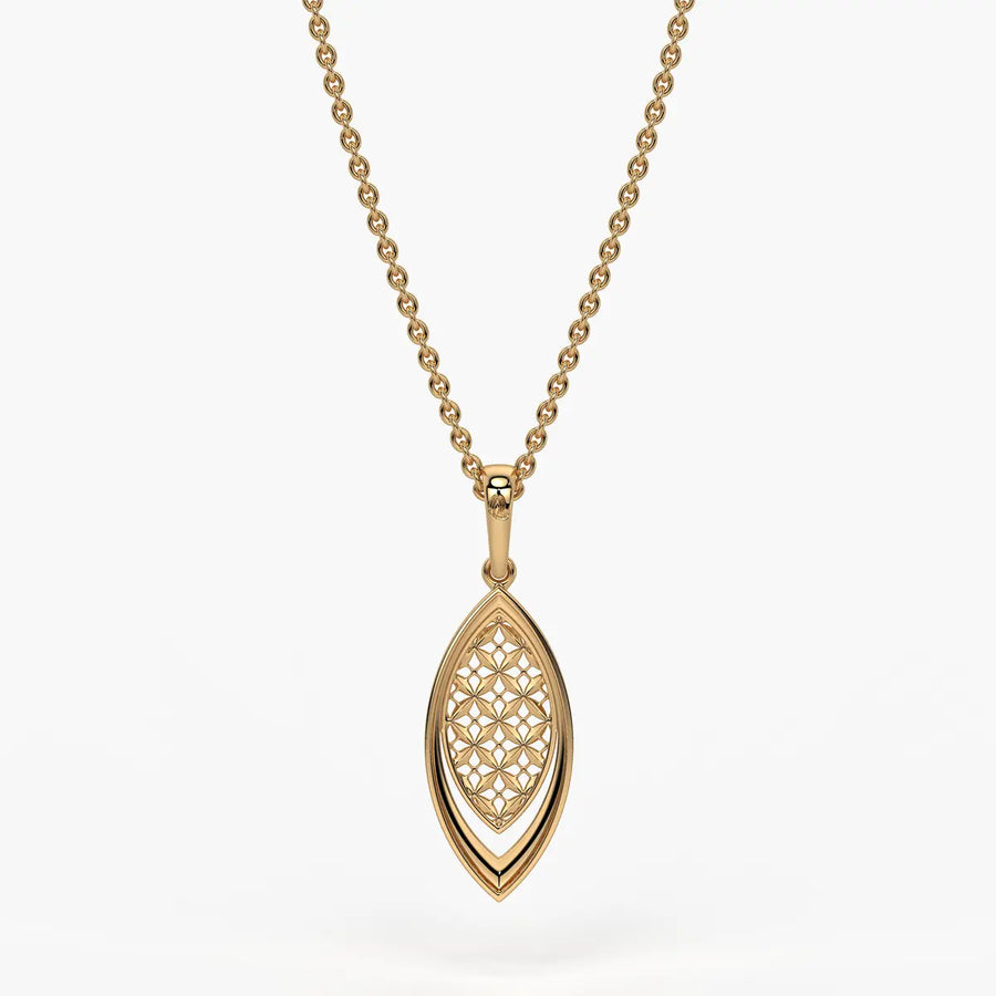 Marovelle Lattice Veil Pendant