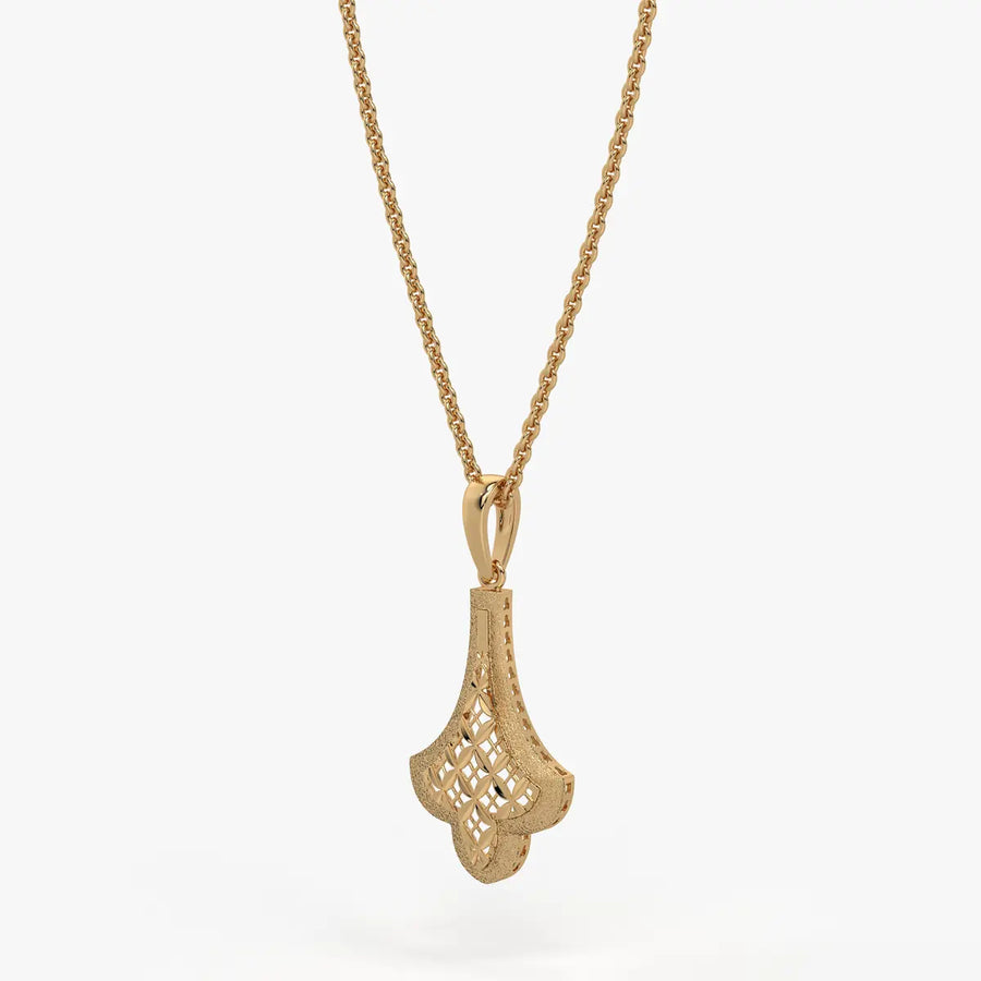 Zarelle Filigree Crest Pendant