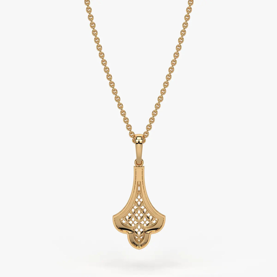 Zarelle Filigree Crest Pendant