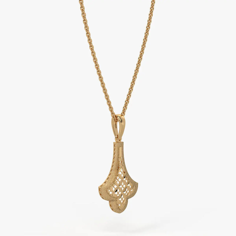 Zarelle Filigree Crest Pendant