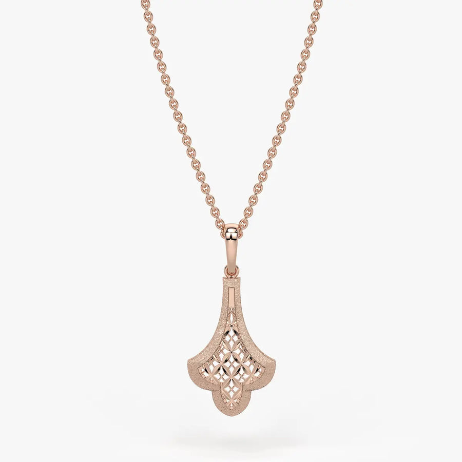 Zarelle Filigree Crest Pendant