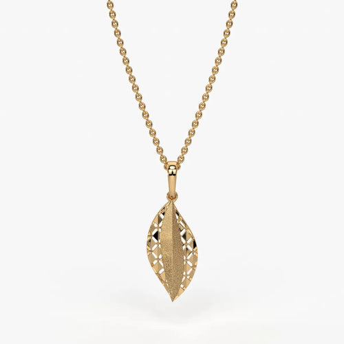 Verdantia Veil Leaf Pendant