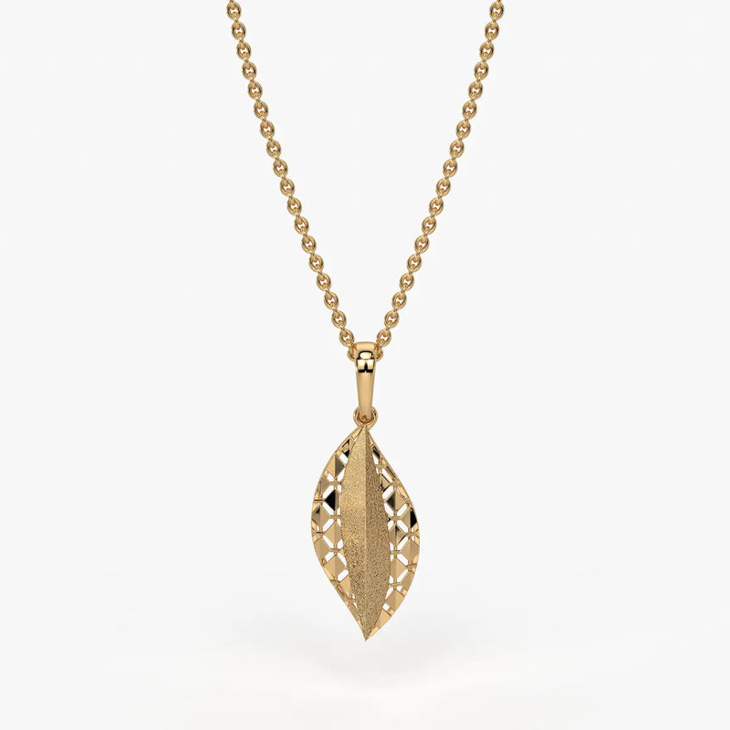 Verdantia Veil Leaf Pendant