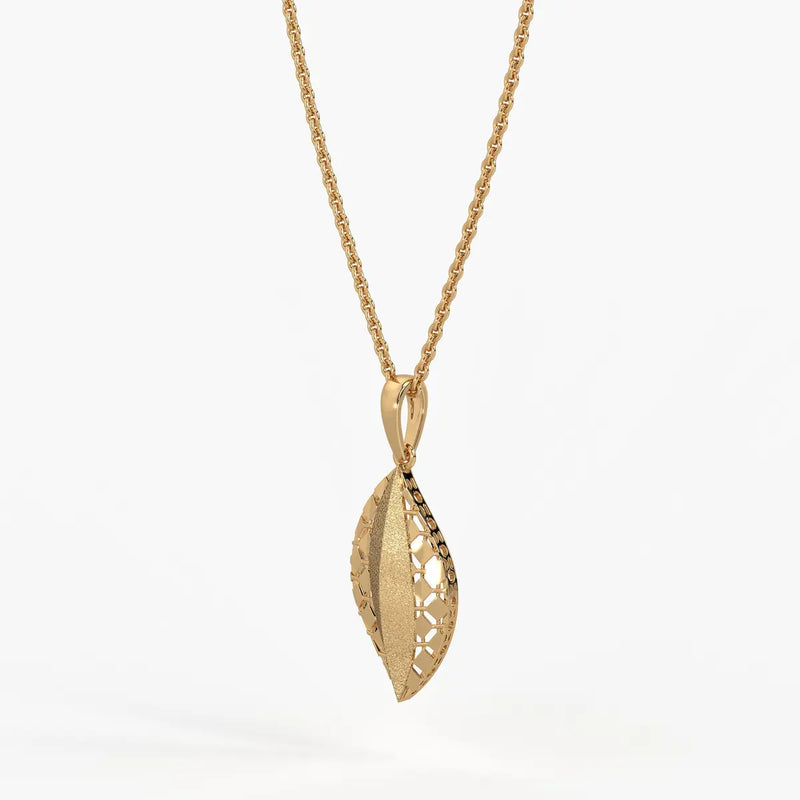 Verdantia Veil Leaf Pendant