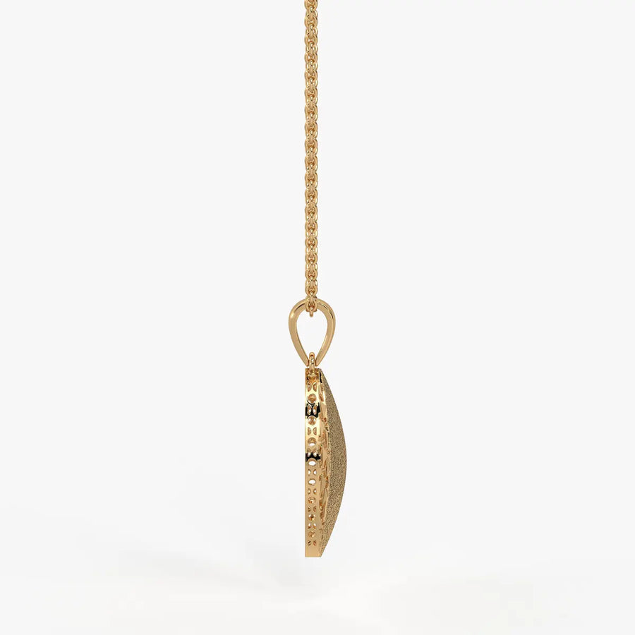 Verdantia Veil Leaf Pendant