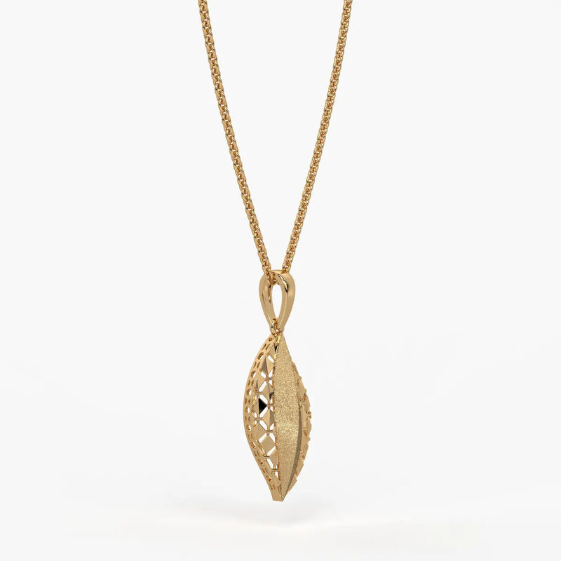 Verdantia Veil Leaf Pendant
