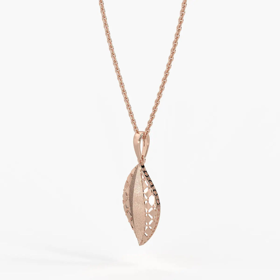 Verdantia Veil Leaf Pendant