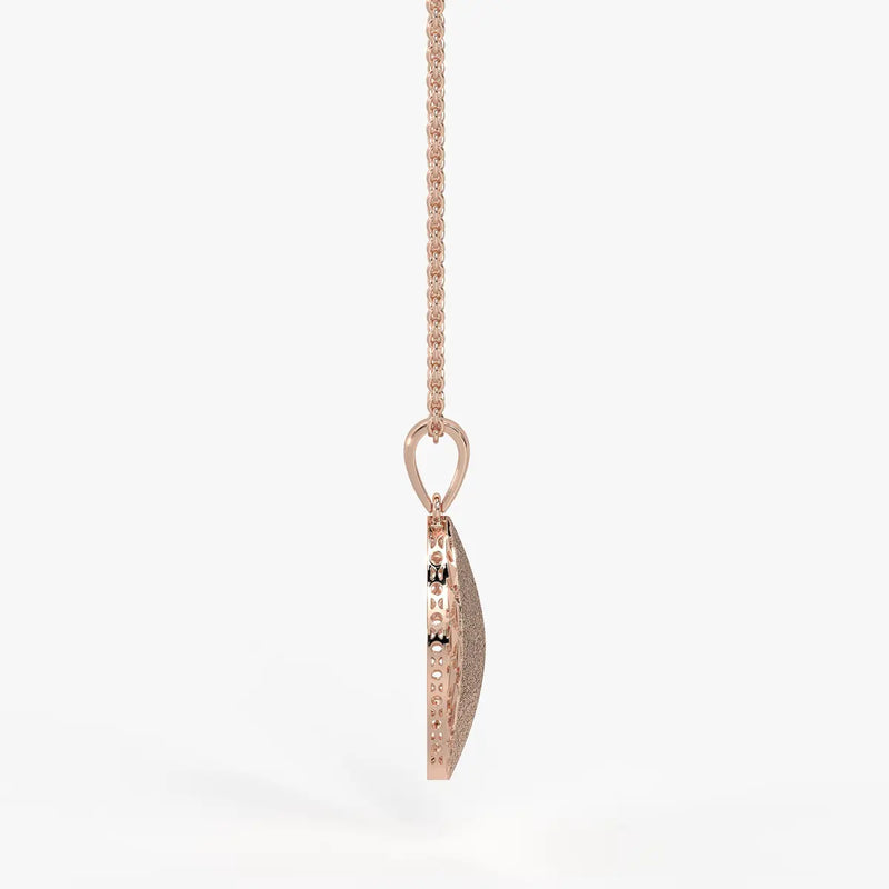Verdantia Veil Leaf Pendant