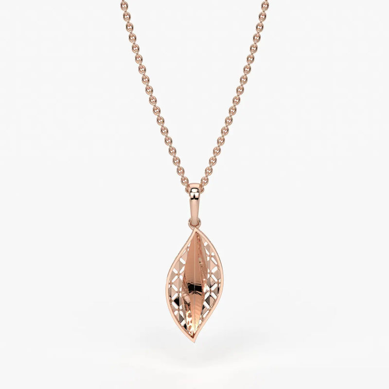 Verdantia Veil Leaf Pendant