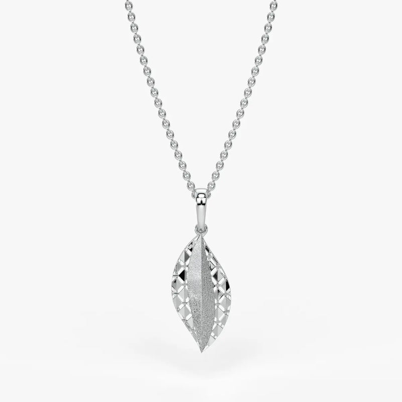 Verdantia Veil Leaf Pendant
