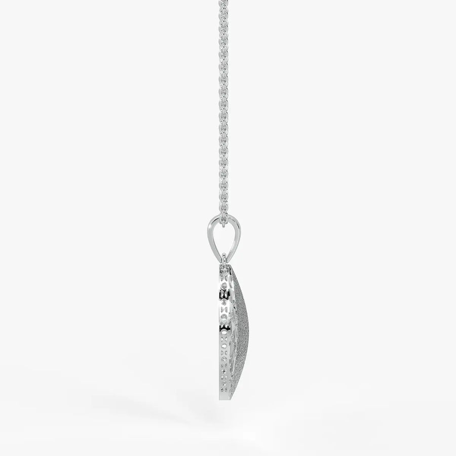 Verdantia Veil Leaf Pendant
