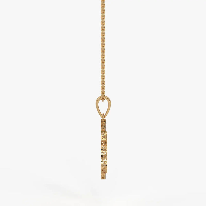 Serpentine Aura Wave Pendant