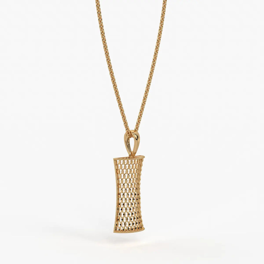 Lattera Weave Drop Pendant
