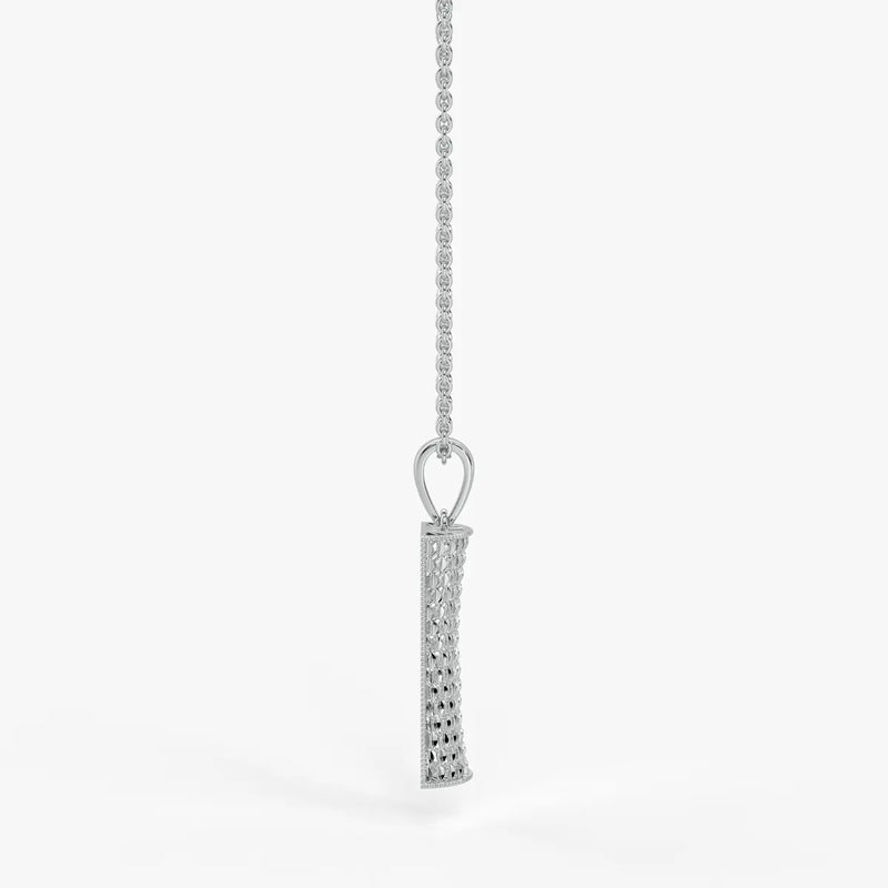 Lattera Weave Drop Pendant
