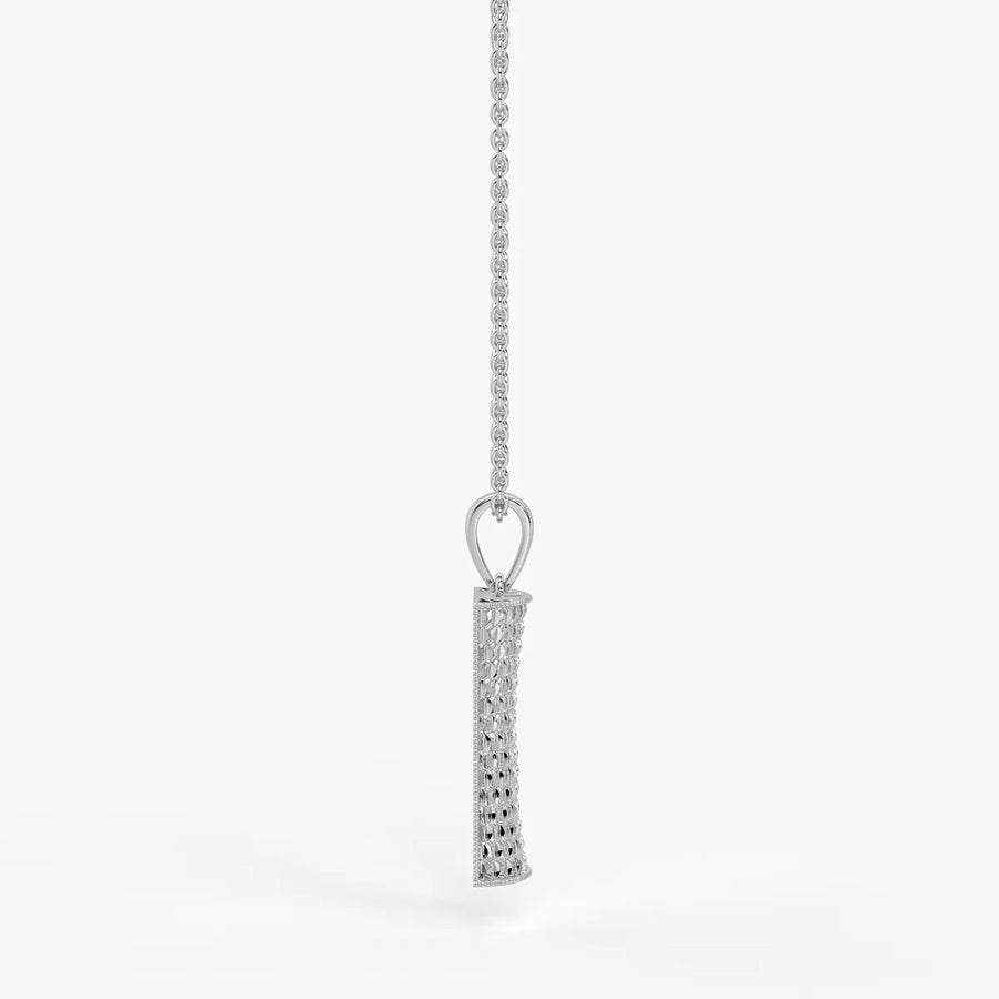 Lattera Weave Drop Pendant