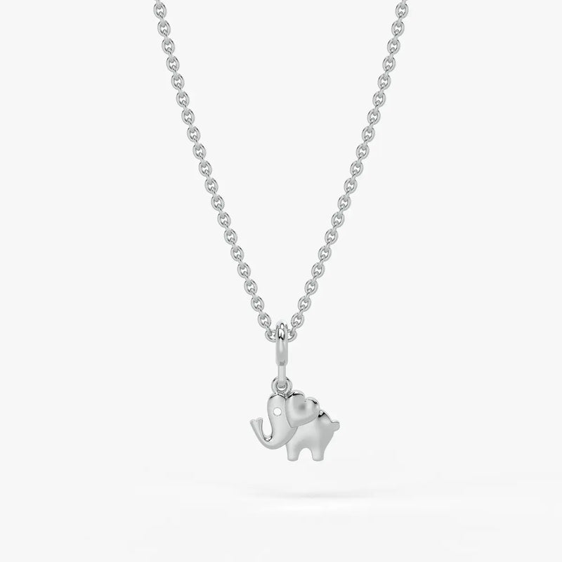Elluri Kids Elephant Charm Pendant