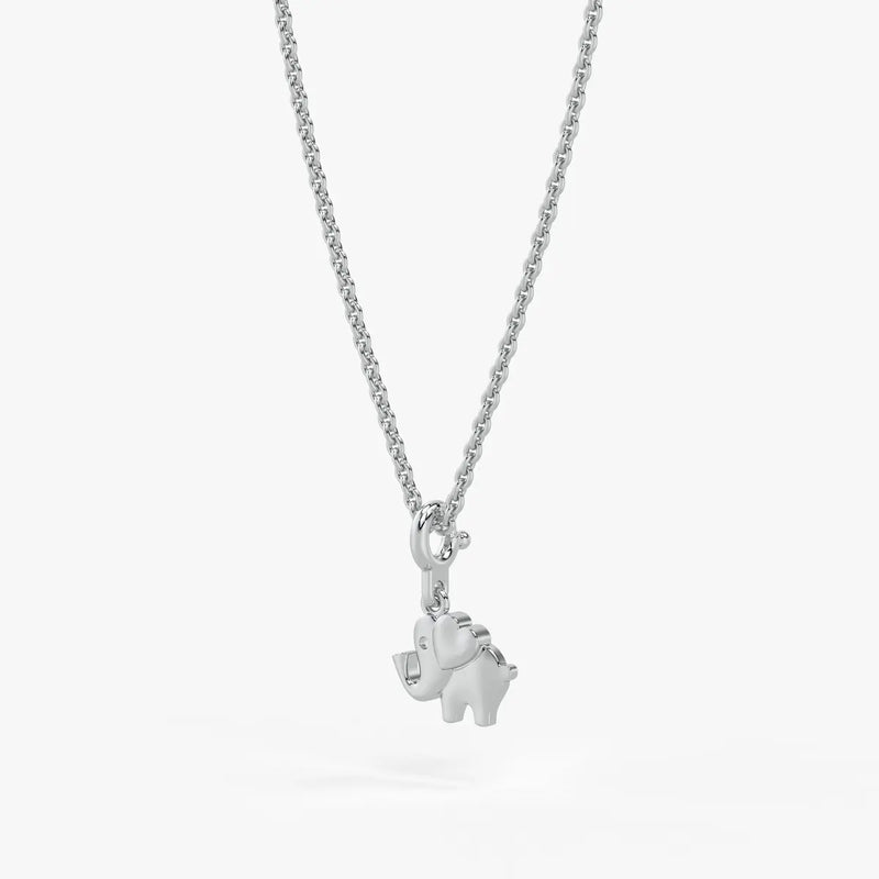 Elluri Kids Elephant Charm Pendant