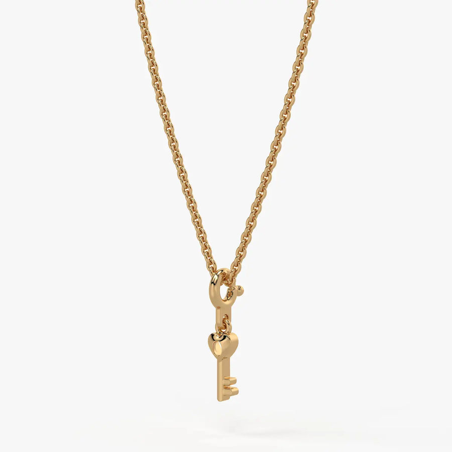 Keylina Kids Heart Key Charm Pendant
