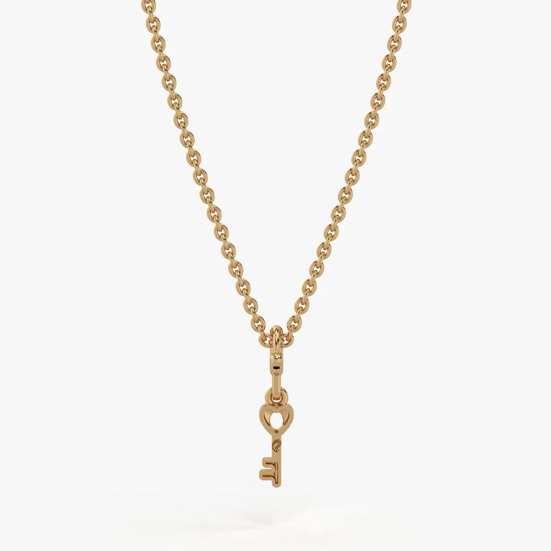 Keylina Kids Heart Key Charm Pendant