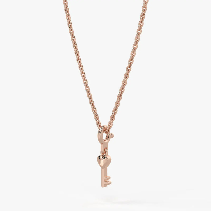 Keylina Kids Heart Key Charm Pendant