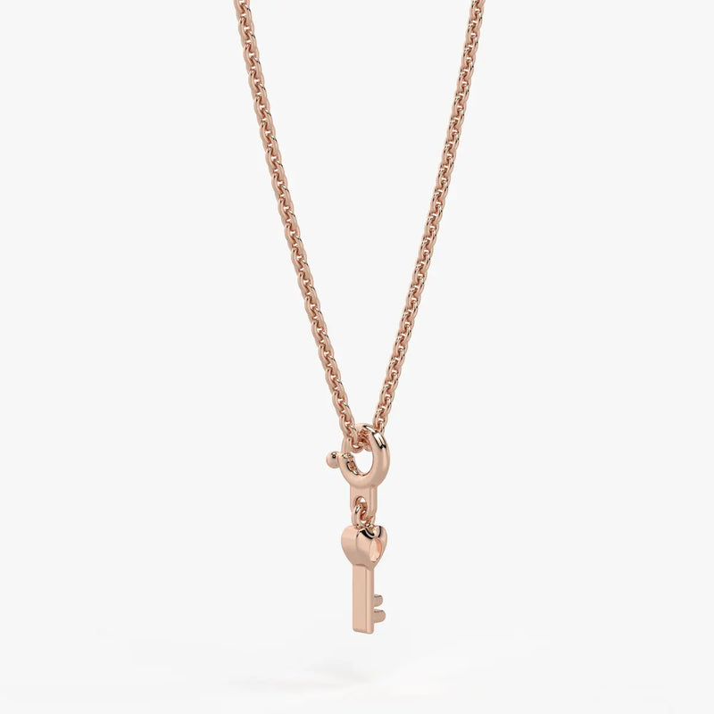 Keylina Kids Heart Key Charm Pendant