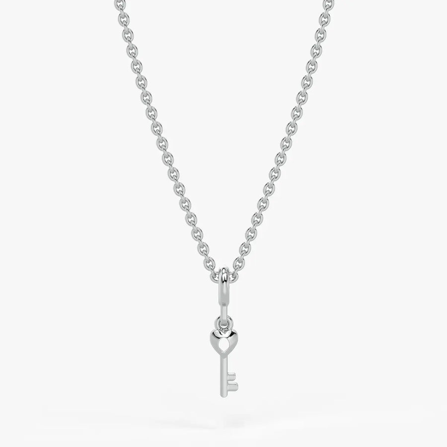 Keylina Kids Heart Key Charm Pendant