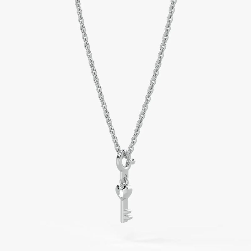 Keylina Kids Heart Key Charm Pendant