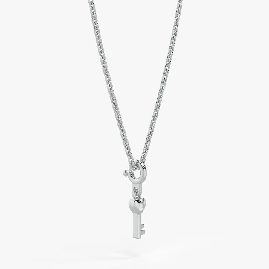 Keylina Kids Heart Key Charm Pendant