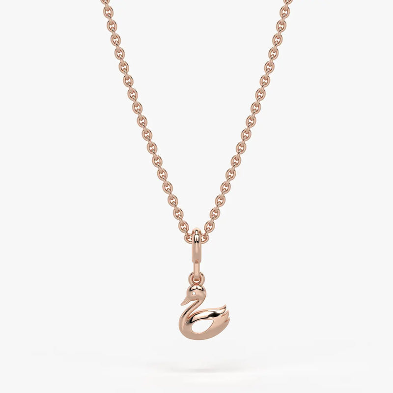 Swanique Kids Swan Charm Pendant