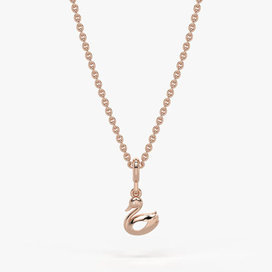 Swanique Kids Swan Charm Pendant