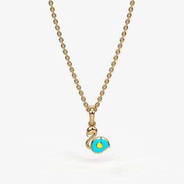 FlamiPop Sunny Bird Kids Pendant