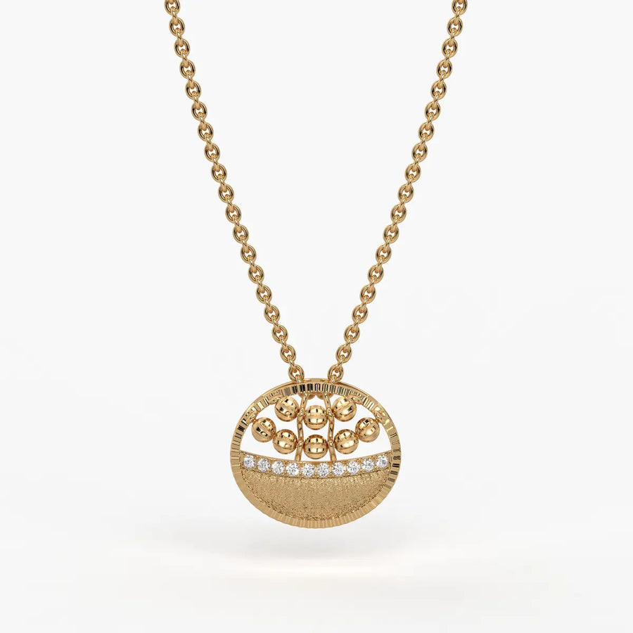 Celestiva Bloom Orbit Pendant