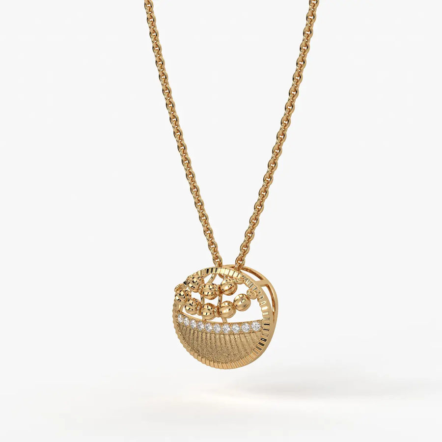 Celestiva Bloom Orbit Pendant