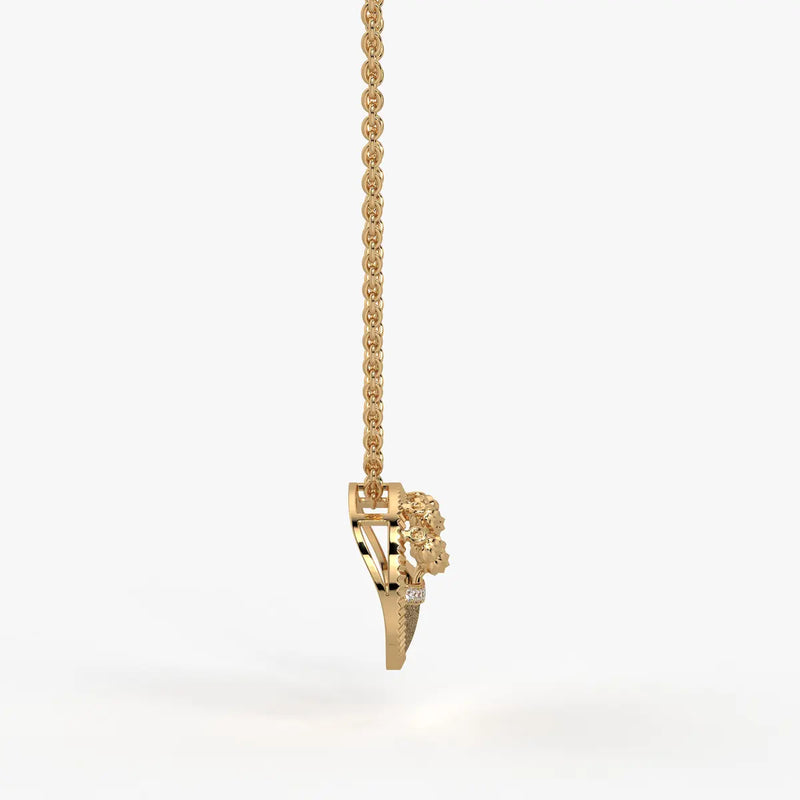 Celestiva Bloom Orbit Pendant