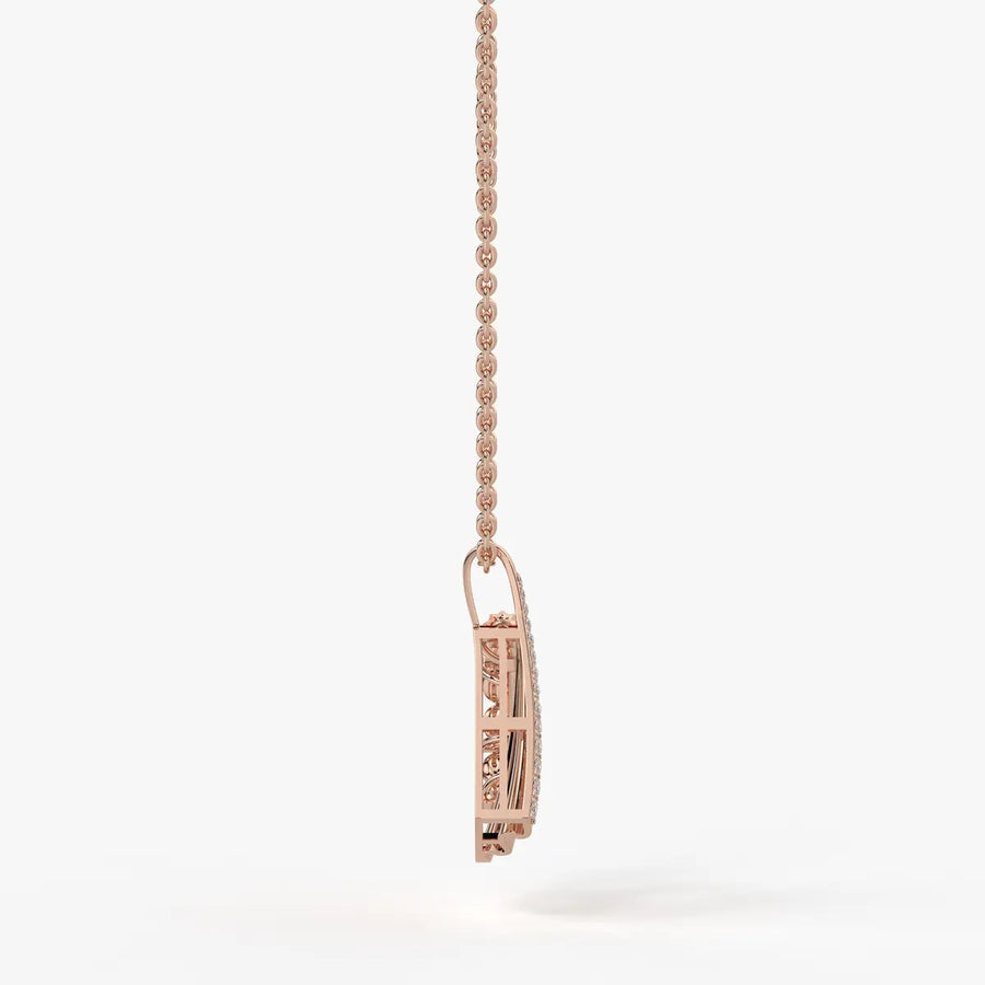Ananya Radiant Fan Bead Pendant
