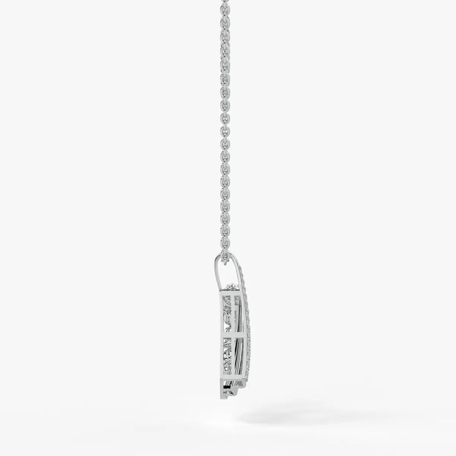 Ananya Radiant Fan Bead Pendant