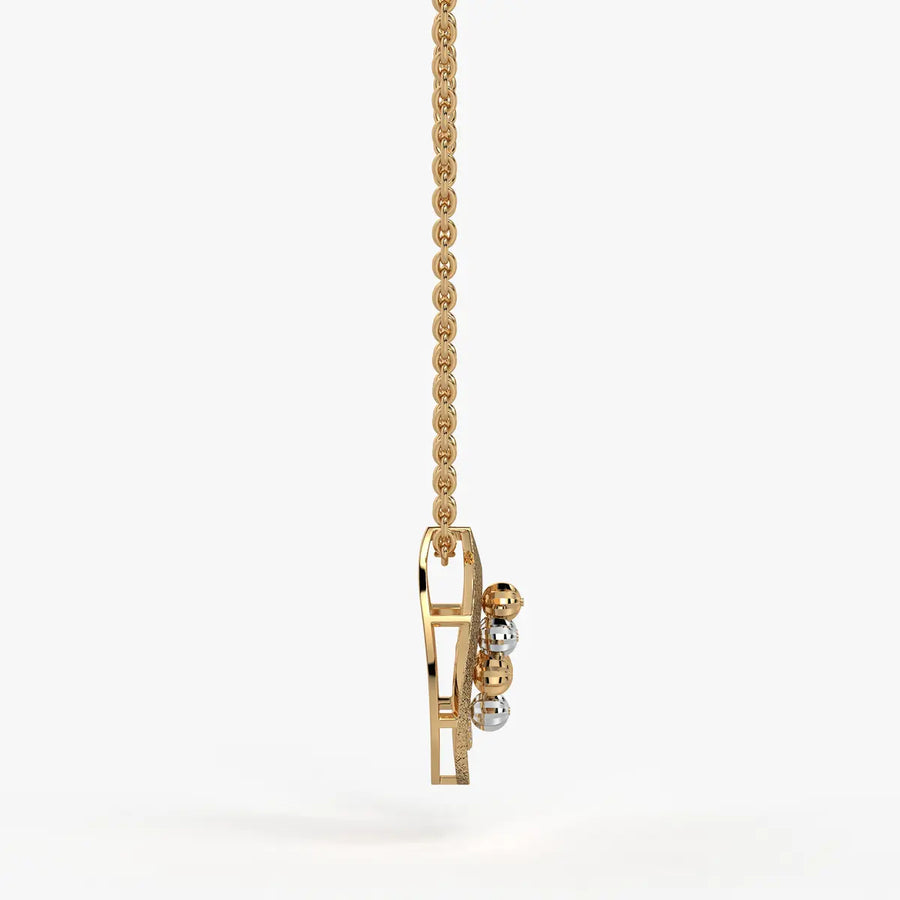 Samaira Teardrop Blossom Pendant