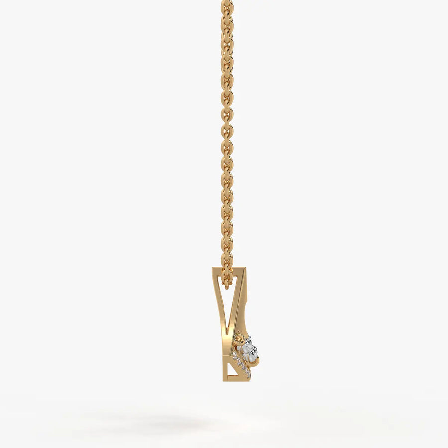 Pihu Crescent Charm Pendant