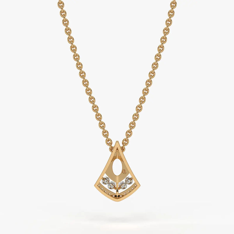 Pihu Crescent Charm Pendant