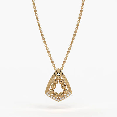 Tanvika Trikon Bead Pendant