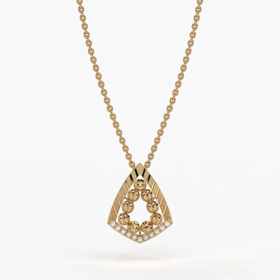 Tanvika Trikon Bead Pendant