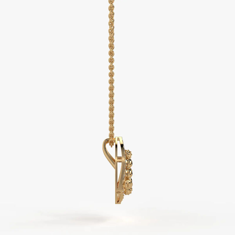 Tanvika Trikon Bead Pendant